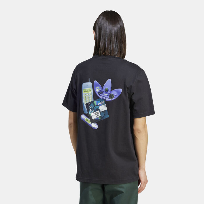 adidas Originals Men's Multi Graphic T-Shirt Black adidas Originals Men's Multi Graphic T-Shirt Black image number 1