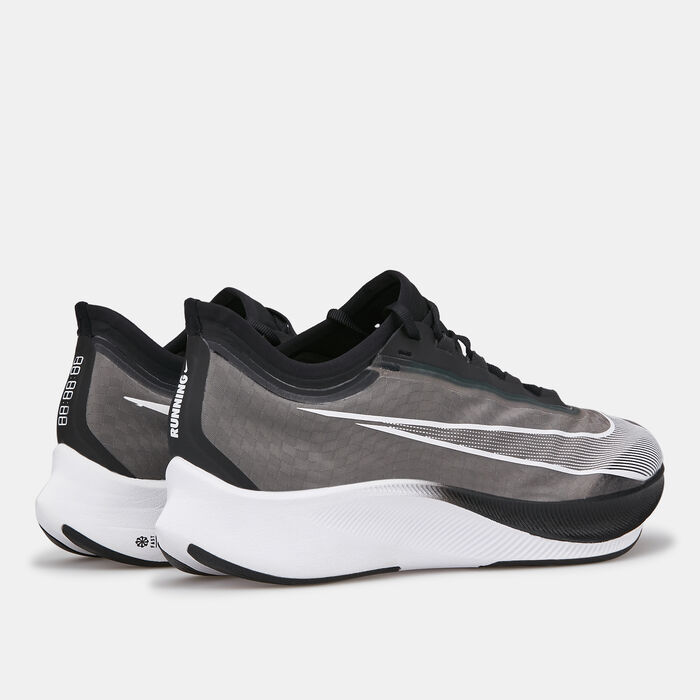 Nike Men's Zoom Fly 3 Running Shoe Black image number 2