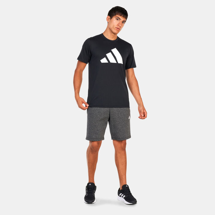 adidas Men's Train Essentials Feelready Logo Training T-Shirt Black image number 2