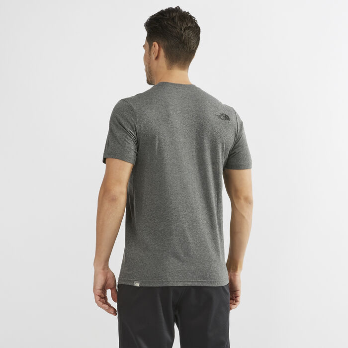 The North Face Men's Easy T-Shirt Grey The North Face Men's Easy T-Shirt Grey image number 1