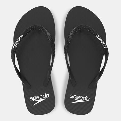 Speedo Women's Logo Flip Flops Black