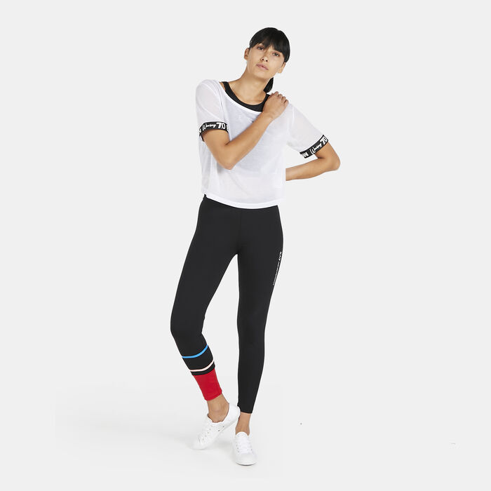 EA7 Emporio Armani Women's Train Master Leggings Black EA7 Emporio Armani Women's Train Master Leggings Black image number 2