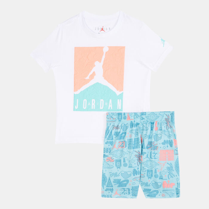 Jordan Kids' Jumpman Air T-Shirt and Shorts Set Multi Jordan Kids' Jumpman Air T-Shirt and Shorts Set Multi image number 0