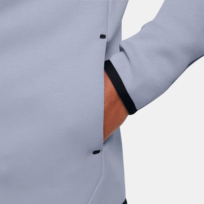 Nike Kids' Sportswear Tech Fleece Full-Zip Hoodie Grey image number 2