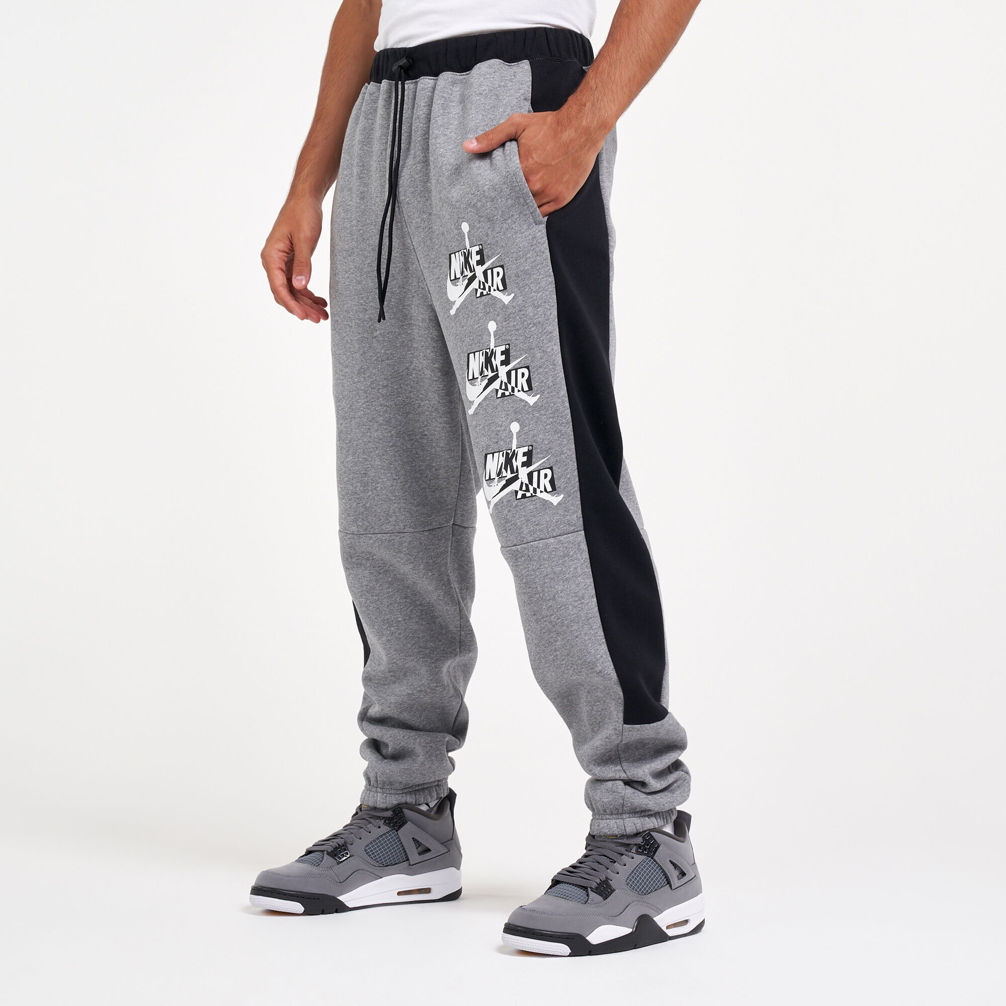 Men s Air Jumpman Classic Sweatpants Grey Jordan in Qatar SSS