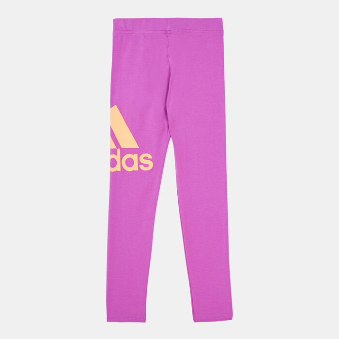 adidas Kids' Essentials Leggings Purple adidas Kids' Essentials Leggings Purple image number 1