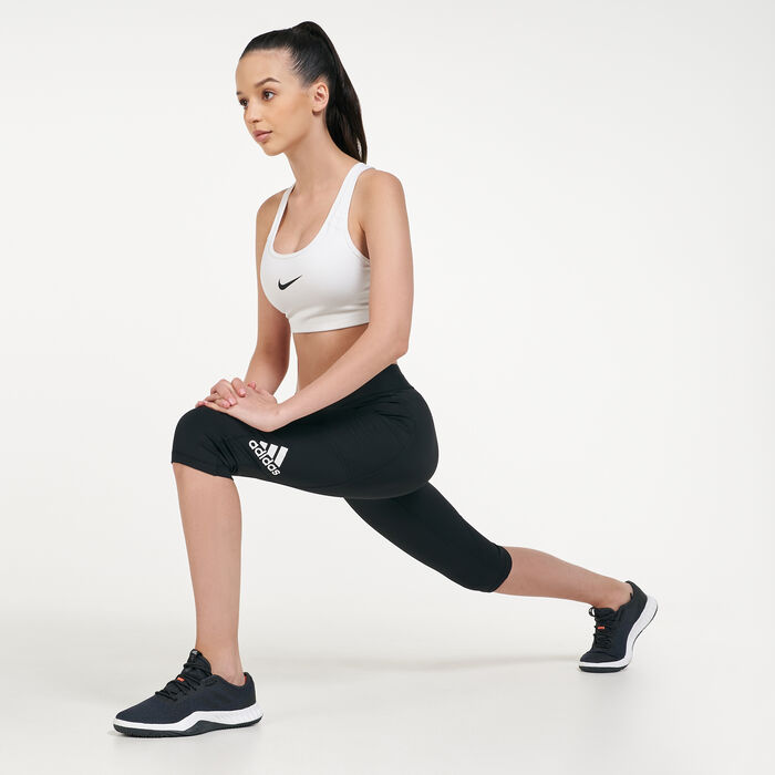 adidas Women's Training Alphaskin Capri Leggings Black adidas Women's Training Alphaskin Capri Leggings Black image number 2
