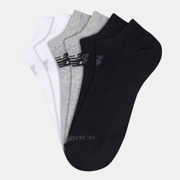 New Balance Performance Flat Knit No Show Socks (3 Pack) Multi New Balance Performance Flat Knit No Show Socks (3 Pack) Multi image number 0