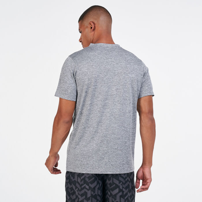 PUMA Men's Favourite Heather Cat T-Shirt Grey PUMA Men's Favourite Heather Cat T-Shirt Grey image number 1