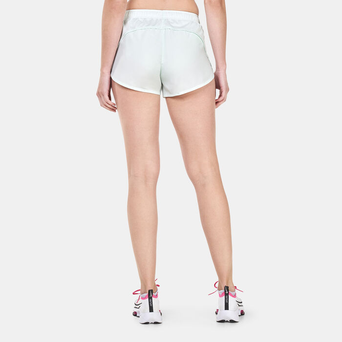 Nike Women's Dri-FIT Tempo Race Shorts Green Nike Women's Dri-FIT Tempo Race Shorts Green image number 1