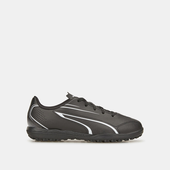PUMA Kids' Vitoria Turf-Ground Football Shoes (Older Kids) Black PUMA Kids' Vitoria Turf-Ground Football Shoes (Older Kids) Black image number 0