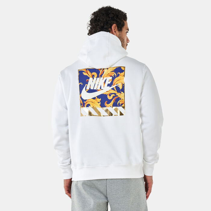 Nike Men's Sportswear Sport Inspired PK2 Pullover Hoodie White Nike Men's Sportswear Sport Inspired PK2 Pullover Hoodie White image number 1