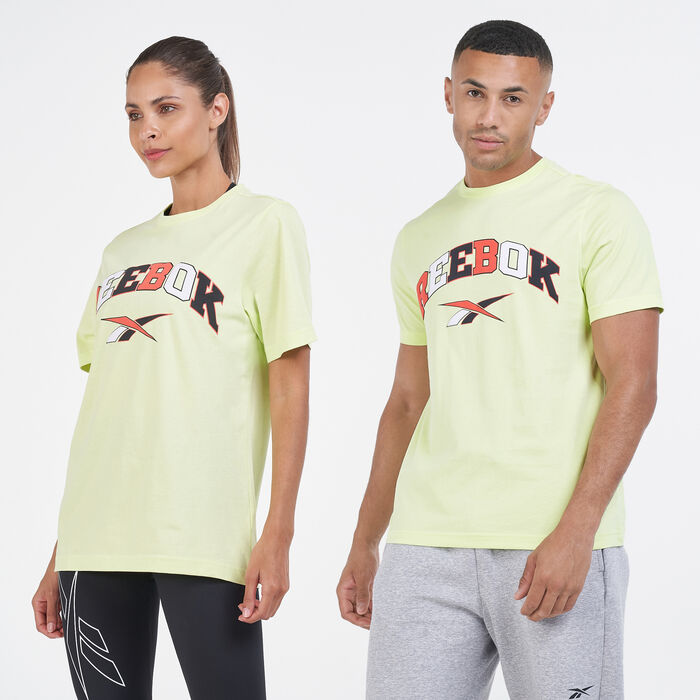 Reebok Classics Basketball T-Shirt yellow Reebok Classics Basketball T-Shirt yellow image number 0