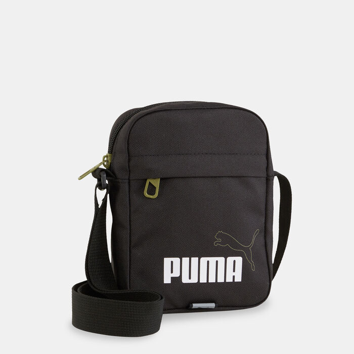 PUMA Men's Phase Elemental Portable Bag Black PUMA Men's Phase Elemental Portable Bag Black image number 0