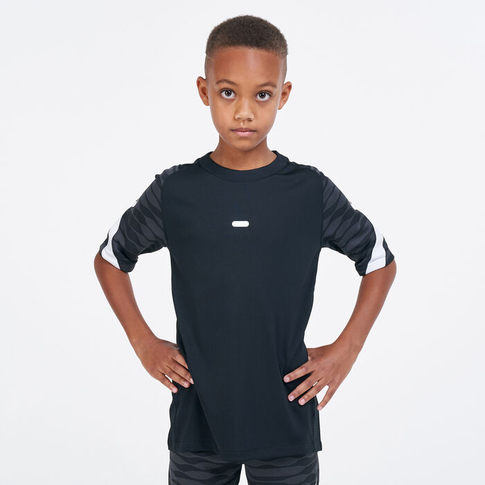 Nike Kids' Strike 21 Football T-Shirt Black Nike Kids' Strike 21 Football T-Shirt Black image number 0