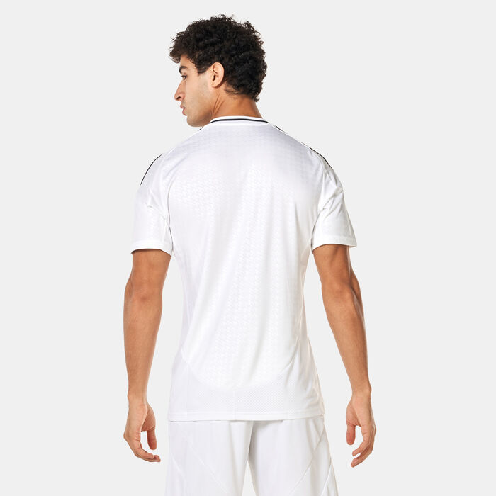 adidas Men's Real Madrid Home Football Jersey - 2024/25 White adidas Men's Real Madrid Home Football Jersey - 2024/25 White image number 1