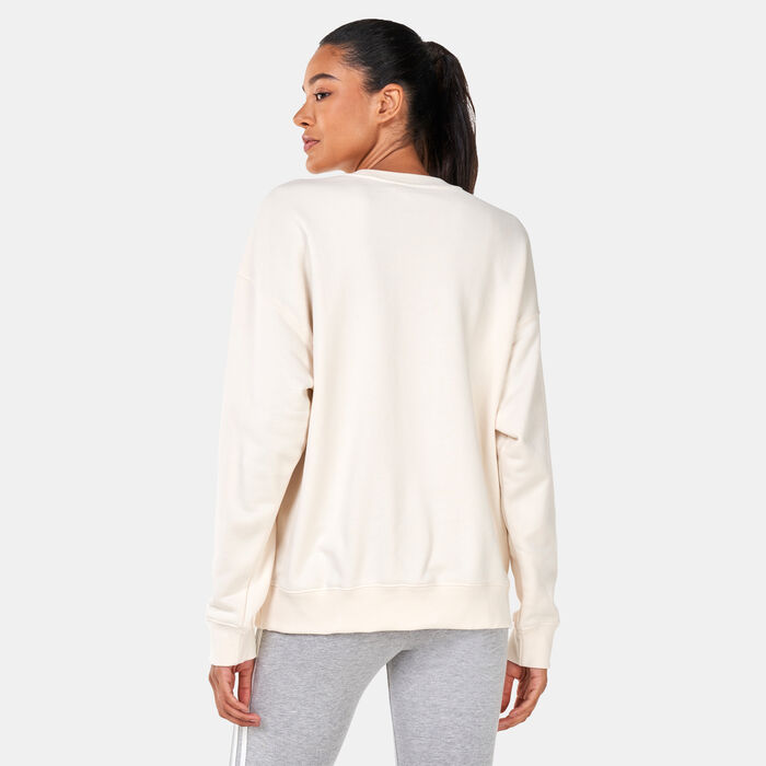 adidas Originals Women's x Disney Bambi Graphic Sweatshirt Beige adidas Originals Women's x Disney Bambi Graphic Sweatshirt Beige image number 1