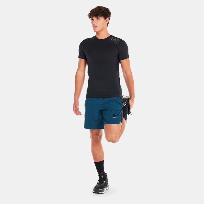 EA7 Emporio Armani Men's Vigor7 Training T-Shirt Black EA7 Emporio Armani Men's Vigor7 Training T-Shirt Black image number 2