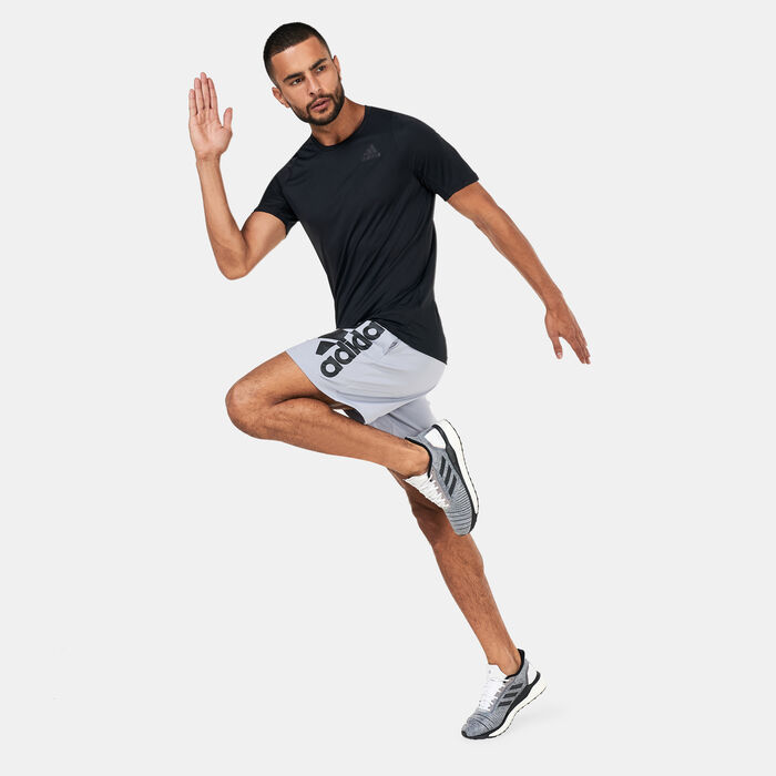 adidas Men's Run Icons Running T-Shirt Black image number 2