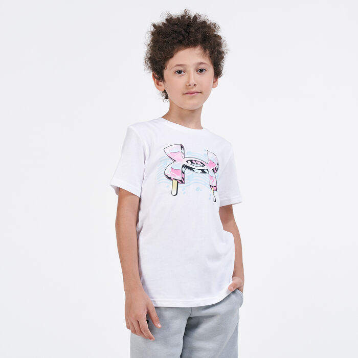 Under Armour Kids' SP Popsicle T-Shirt White Under Armour Kids' SP Popsicle T-Shirt White image number 0