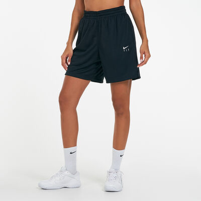 Nike Women's Swoosh Fly Basketball Shorts Black