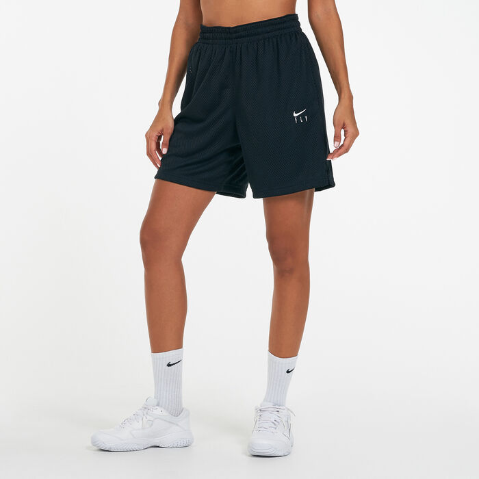 Nike Women's Swoosh Fly Basketball Shorts Black Nike Women's Swoosh Fly Basketball Shorts Black image number 0