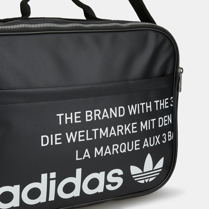 adidas Originals Vintage Airliner Bag Grey adidas Originals Vintage Airliner Bag Grey image number 3