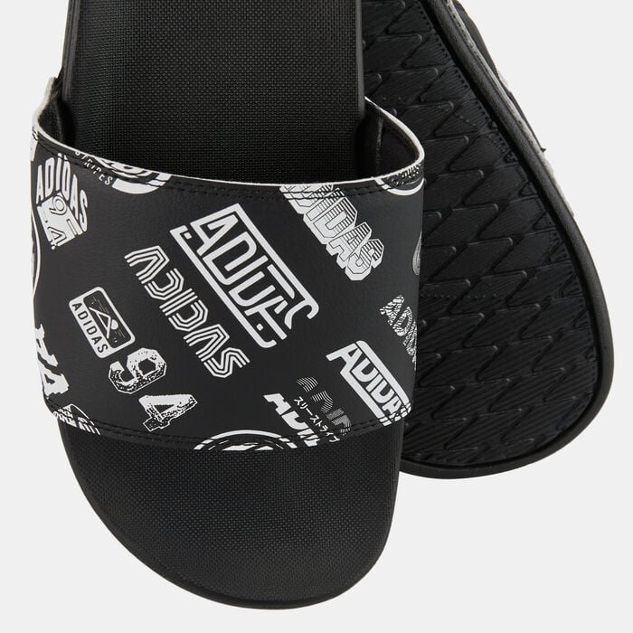 adidas Adilette Comfort Slides Black image number 2