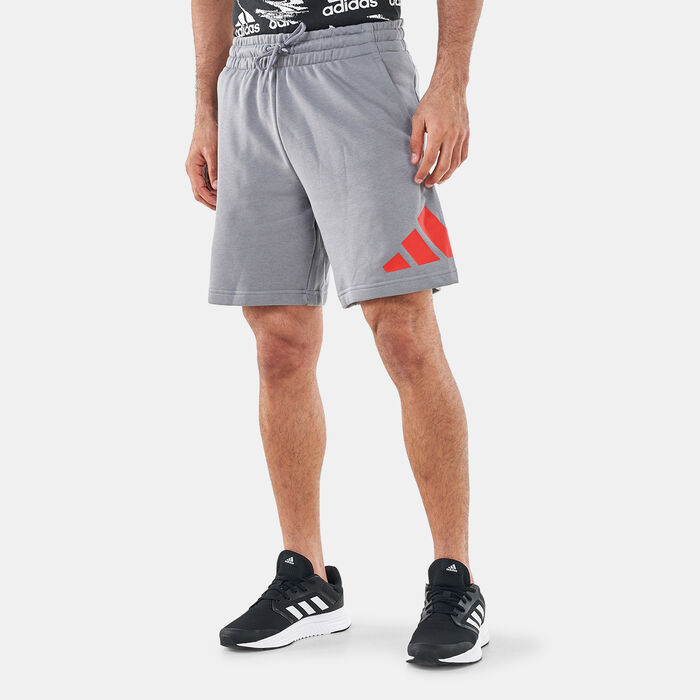adidas Men's Future Icons Three Bar Shorts Grey adidas Men's Future Icons Three Bar Shorts Grey image number 0