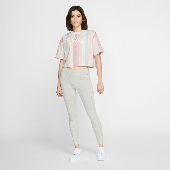 Nike Women's Sportswear Retro Crop Top White image number 4