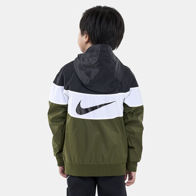 Nike Kids' Wind Runner Jacket (Older Kids) Black Nike Kids' Wind Runner Jacket (Older Kids) Black