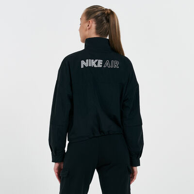 Nike Women's Sportswear Air Woven Jacket Black Nike Women's Sportswear Air Woven Jacket Black