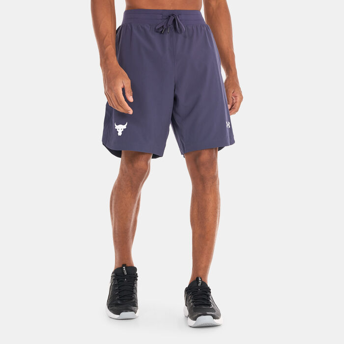 Under Armour Men's Project Rock Snap Shorts Purple Under Armour Men's Project Rock Snap Shorts Purple image number 0