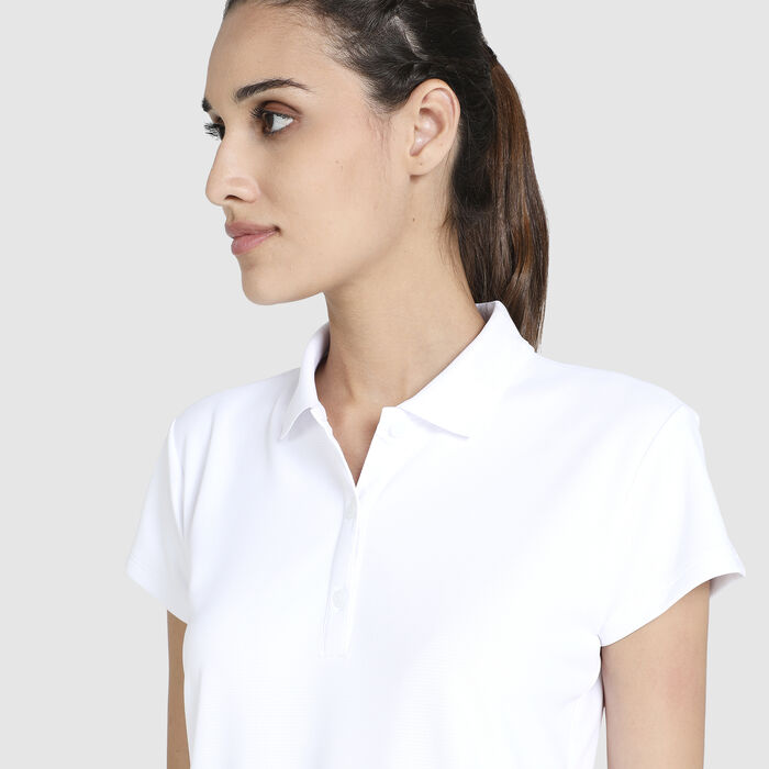 Columbia Women's Innisfree™ Polo T-Shirt White Columbia Women's Innisfree™ Polo T-Shirt White image number 3