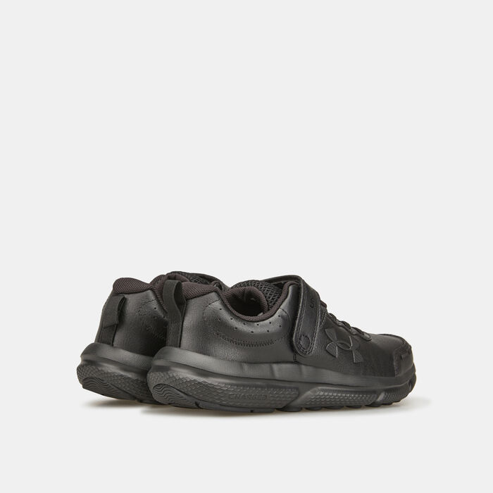 Under Armour Kids' UA Assert 10 AC Uniform Synthetic Running Shoe (Younder Kids) Black Under Armour Kids' UA Assert 10 AC Uniform Synthetic Running Shoe (Younder Kids) Black image number 3