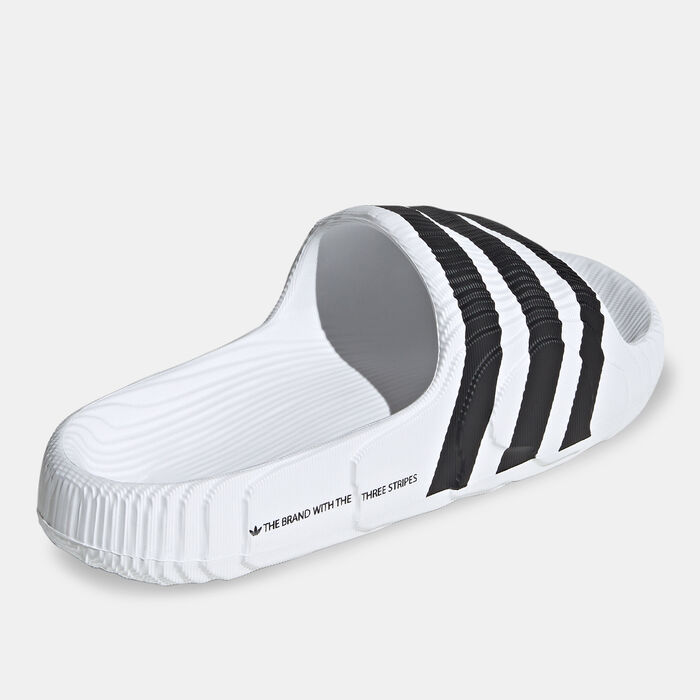 adidas Originals Men's Adilette 22 Slides White image number 2