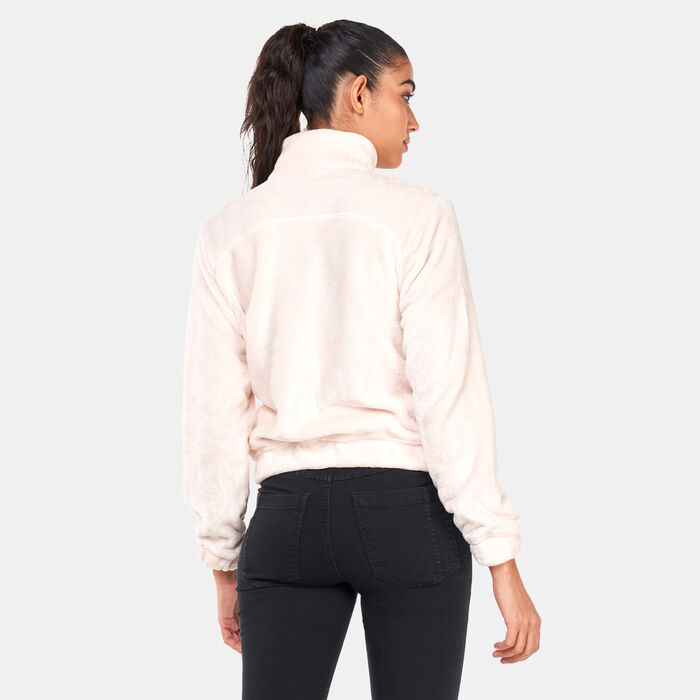 Columbia Women's Fireside™ Full Zip Jacket White Columbia Women's Fireside™ Full Zip Jacket White image number 1