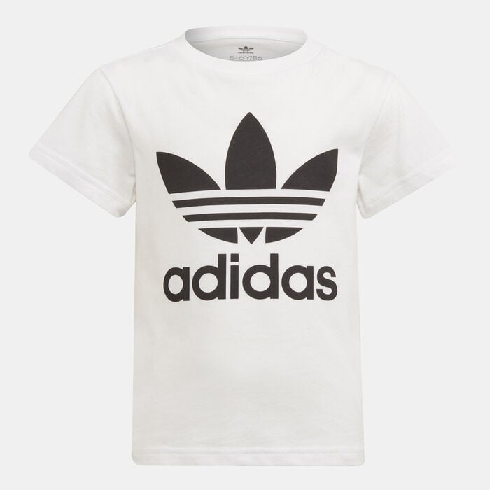 adidas Originals Kids' Trefoil T-Shirt White adidas Originals Kids' Trefoil T-Shirt White image number 0