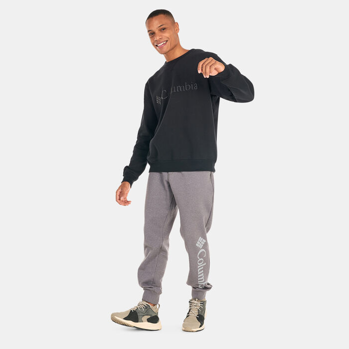 Columbia Men's Columbia™ Logo Fleece Crew Sweatshirt Black Columbia Men's Columbia™ Logo Fleece Crew Sweatshirt Black image number 2