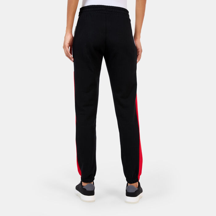 New Era Women's NBA Chicago Bulls Colourblock Sweatpants Black image number 1