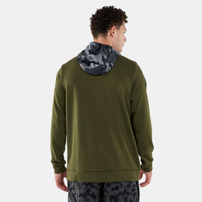 Nike Men's Dri-FIT Training Hoodie Green Nike Men's Dri-FIT Training Hoodie Green image number 1