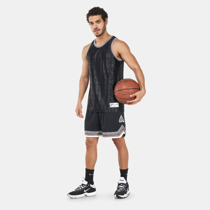 Nike Men's Giannis Dri-FIT Mesh Jersey Black Nike Men's Giannis Dri-FIT Mesh Jersey Black image number 2