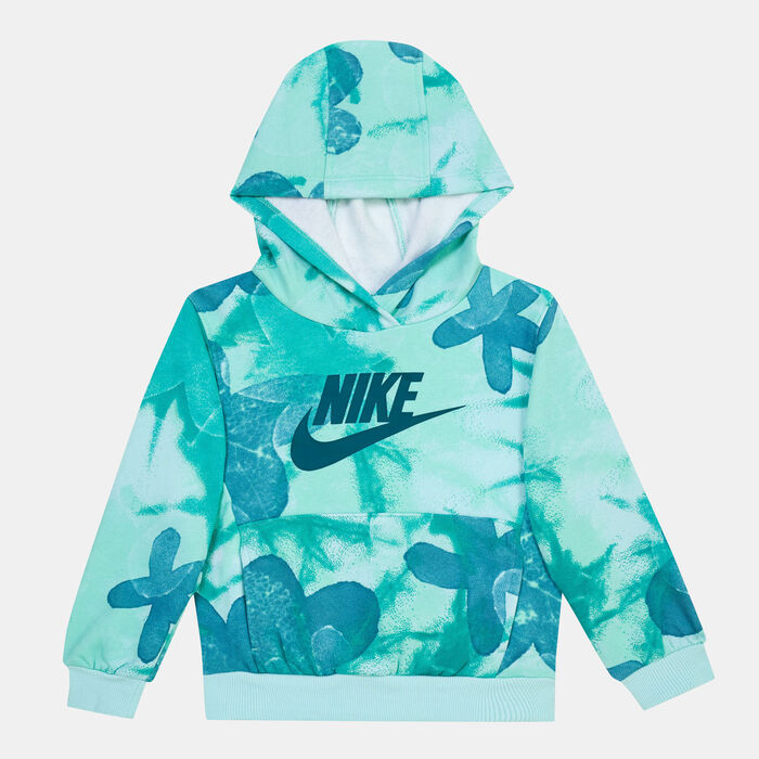 Nike Kids' Sci-Dye Club Hoodie Green image number 0