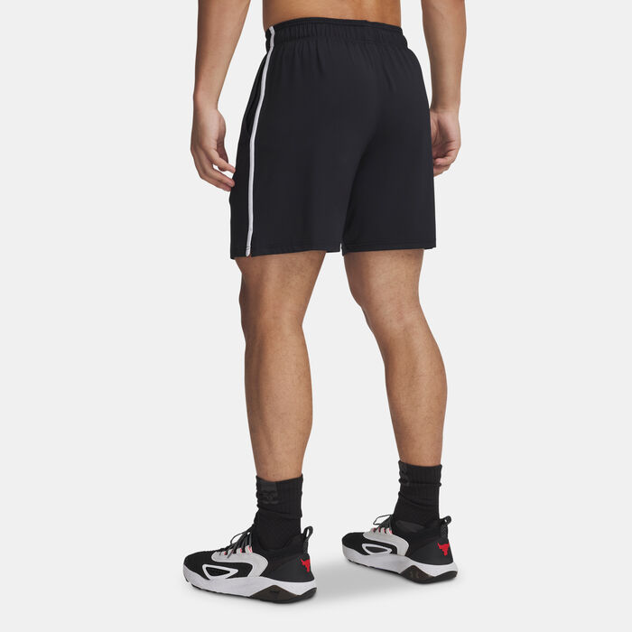 Under Armour Men's Project Rock Mesh Shorts Black image number 1