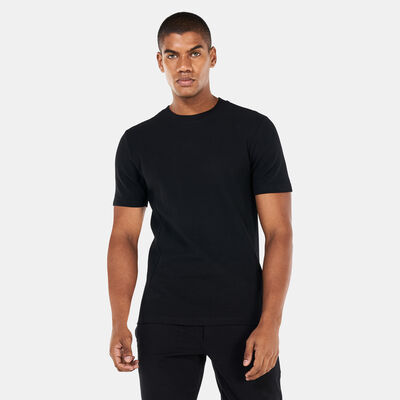 Sun and Sand Sports Men's Jacquard T-Shirt Black Sun and Sand Sports Men's Jacquard T-Shirt Black
