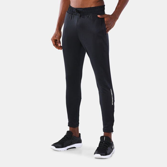 Under Armour Men's Armour Terry Pants Black Under Armour Men's Armour Terry Pants Black image number 0