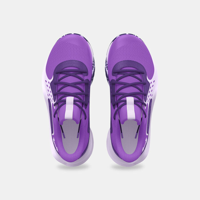 Under Armour Kids' UA Jet 23 Basketball Shoes Purple Under Armour Kids' UA Jet 23 Basketball Shoes Purple image number 4