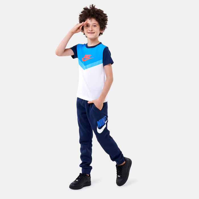 Nike Kids' Sportswear Club Fleece Sweatpants (Older Kids) Blue Nike Kids' Sportswear Club Fleece Sweatpants (Older Kids) Blue image number 2