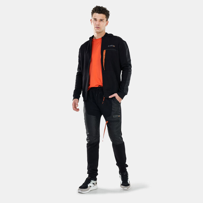 ellesse Men's Mucchio Full-Zip Hoodie Black ellesse Men's Mucchio Full-Zip Hoodie Black image number 2