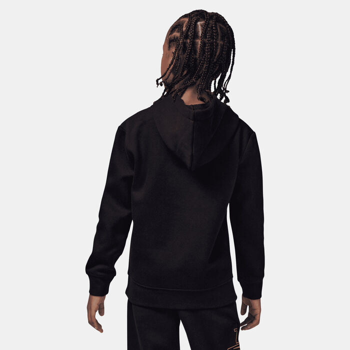Jordan Kids' Fleece Hoodie Black Jordan Kids' Fleece Hoodie Black image number 1